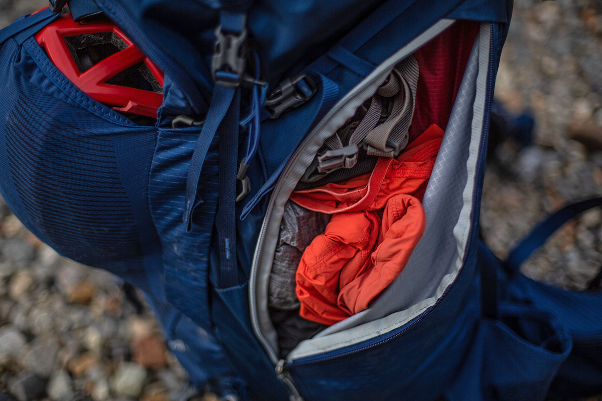Gregory Katmai 65 backpacking pack (full length side zipper)